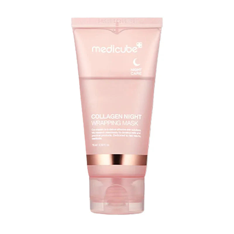 Medicube Collagen Night Wrapping Mask jar, jelly sleeping mask