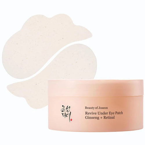 Beauty of Joseon Revive Under Eye Patches jar with ginseng and retinal