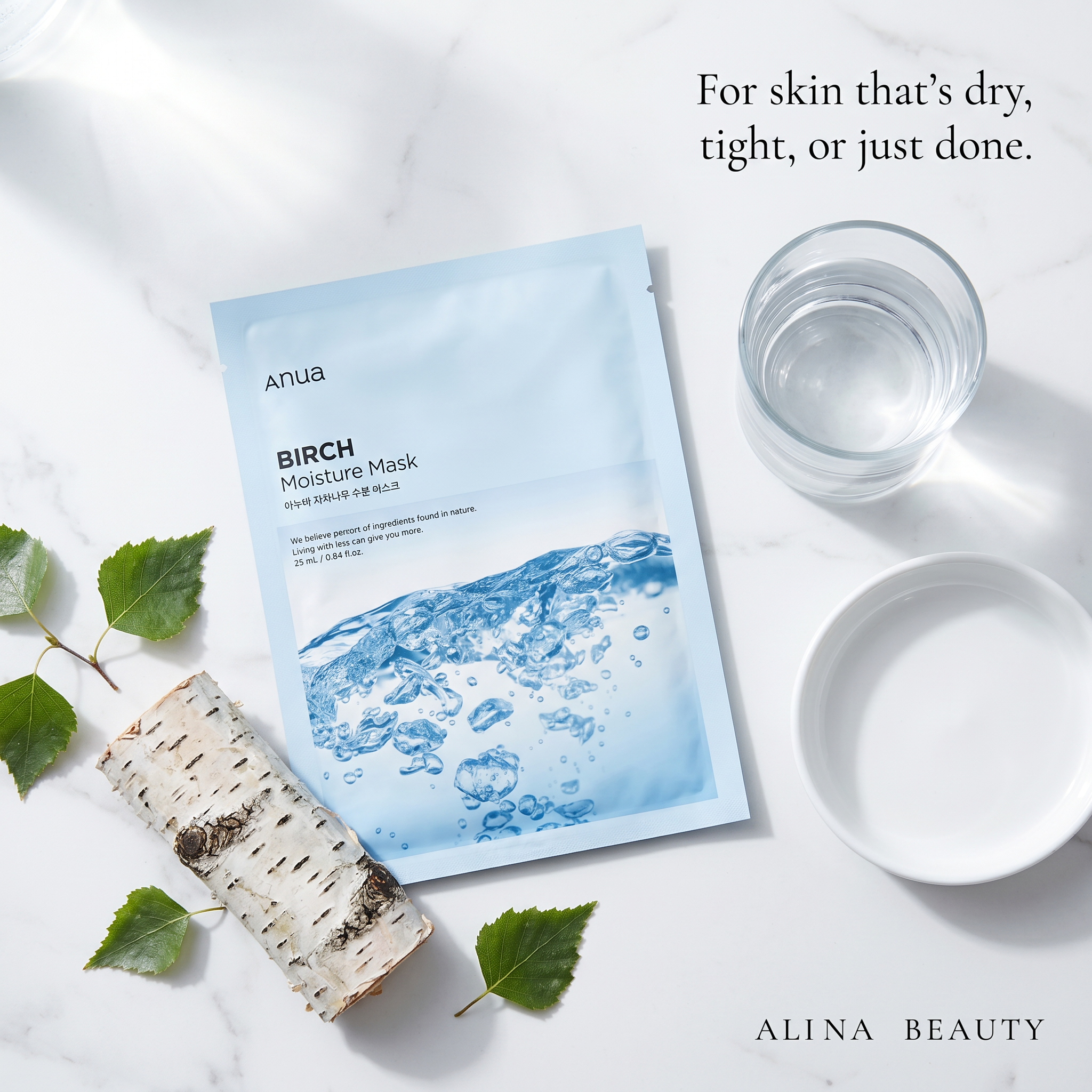 Anua Birch Moisture Mask 25ml