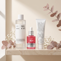 The Dark-Spot Brightening Set — Anua Heartleaf toner, Anua Niacinamide TXA dark spot serum, Dr. Althea 345 cream