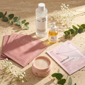 The I Look So Tired Glow Reset — toner, glow serum, four Biodance collagen sheet masks, under-eye patches and PDRN pink collagen gel mask