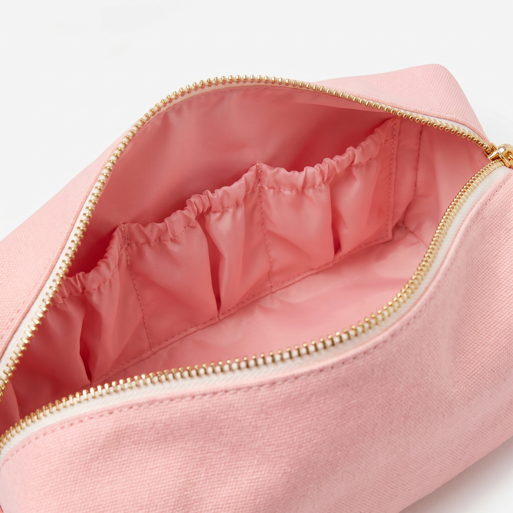 The Alina Beauty Bag - Blush Pink