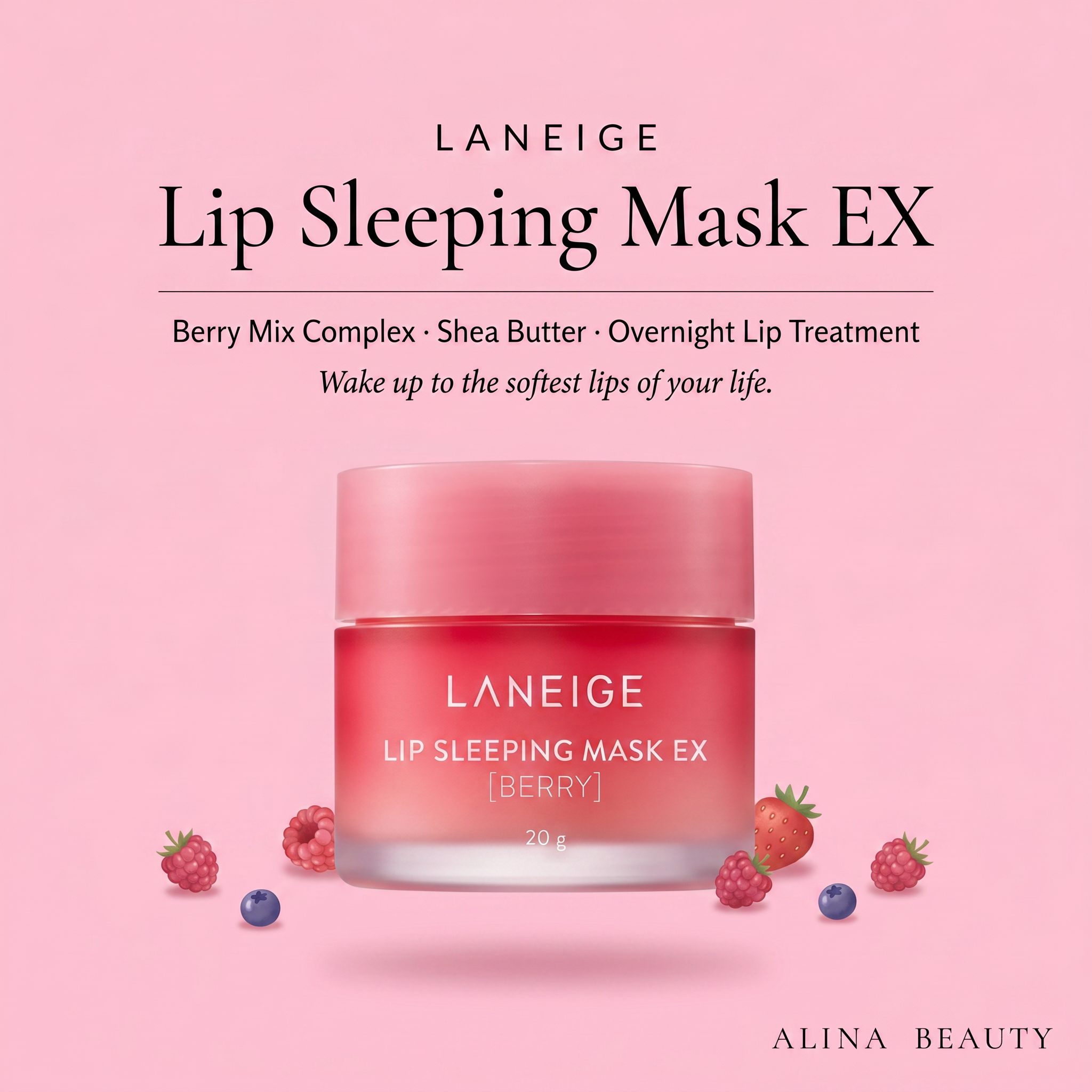 Laneige Lip Sleeping Mask 20g Berry
