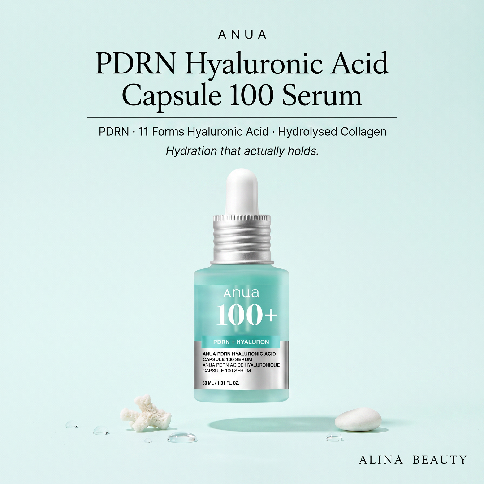 PDRN Hyaluronic Acid Capsule 100 Serum (30ml)