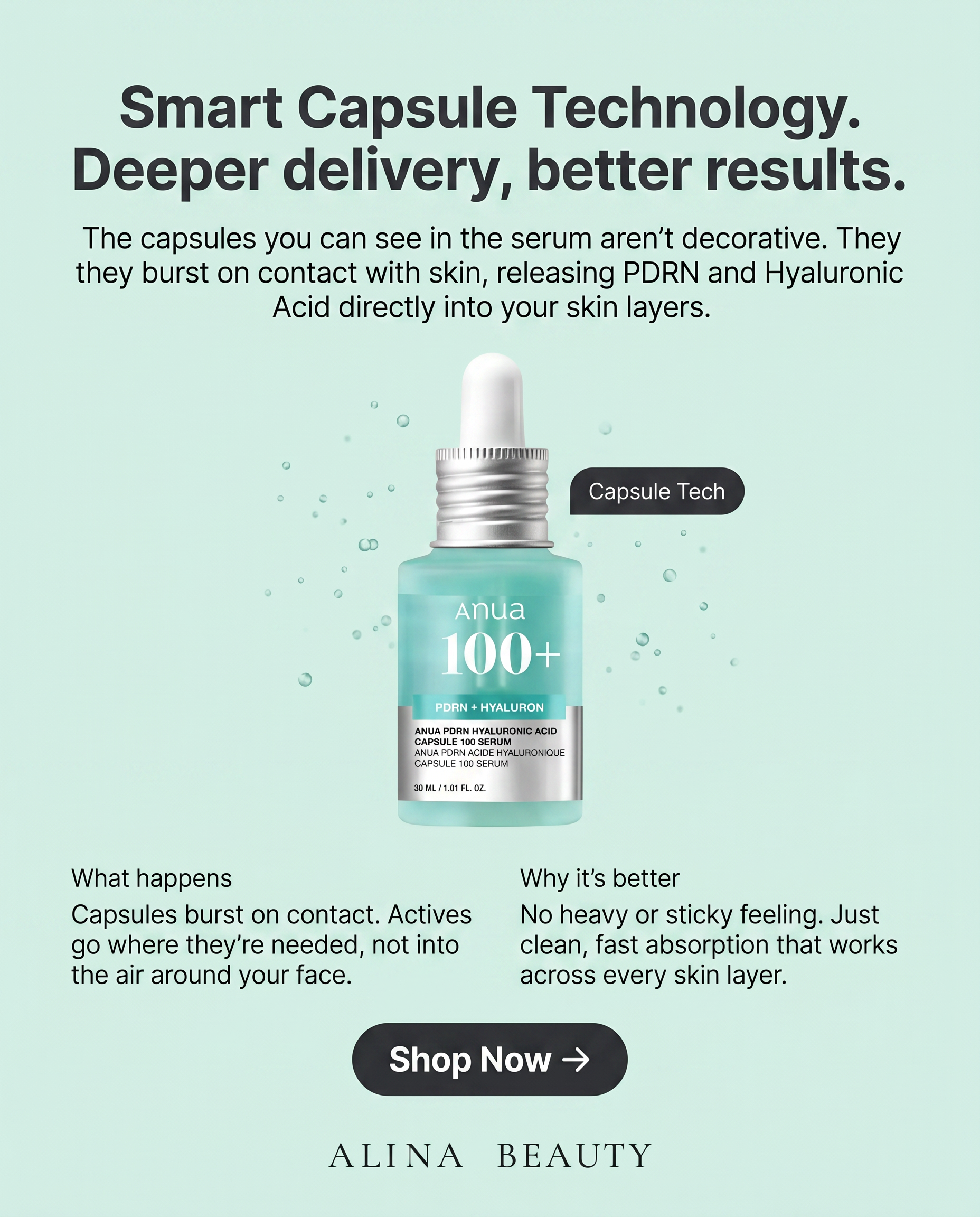 PDRN Hyaluronic Acid Capsule 100 Serum (30ml)