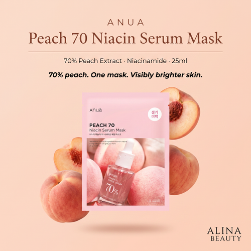 Anua Peach 70 Niacin Serum Mask 25ml